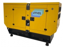 Дизельный генератор ETVEL ED-28YD в кожухе с АВР